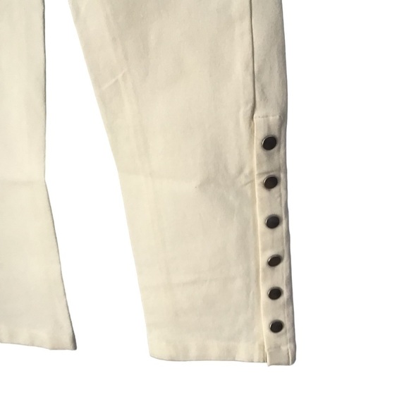 21. NWOT Derek Lam 10 Crosby Tesse SnaP Leg Flared Pants - Picture 5 of 7